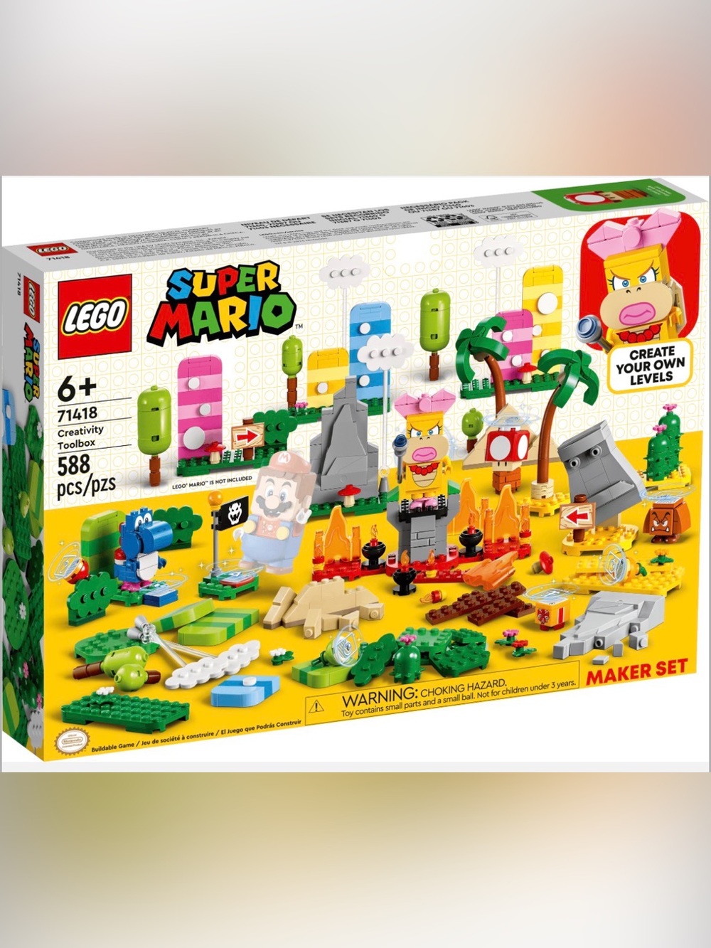 LEGO 71418 Super Mario Creativity Toolbox Maker Set
